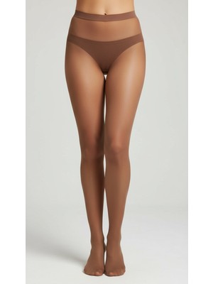 Gigi Giyim Soğan Kabuğu Ince Parlak Kadın Külotlu Çorap