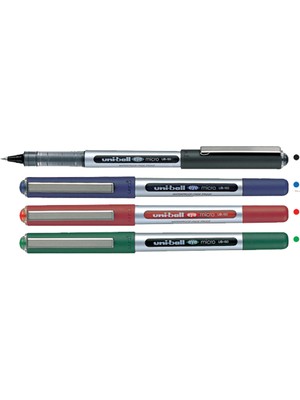 Kitabevimden Uni-Ball Roller Kalem (12 Li Paket Sadece Kırmızı) Eye Micro Bilye Uç 0.5 mm Kırmızı UB-150