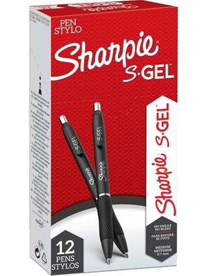 Kitabevimden Sharpie Gel Jel Mürekkepli Kalem (12LI)0.7 mm Mavi SH-2136600