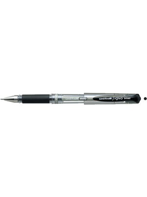 Kitabevimden Uni-Ball Roller Kalem ( 12 Adet )  Signo Broad Jel Bilye Uç Imza Kalemi 1.0 mm Siyah UM-153