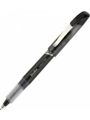 Kitabevimden Scrikss Roller Kalem Liquid Pen Konik Uç Siyah Lp-68 ( 12 Adet )