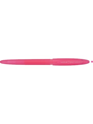 Kitabevimden Uni-Ball Roller Kalem (12 Adet) Signo Gelstick Jel Bilye Uç 0.7 mm Fosforlu Pembe UM-170