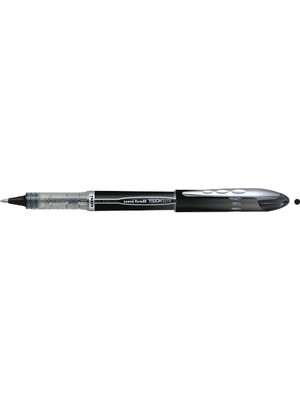 Kitabevimden Uni-Ball Roller Kalem  ( 12 Adet )Vision Elite Bilye Uç 0.5 mm Siyah UB-205