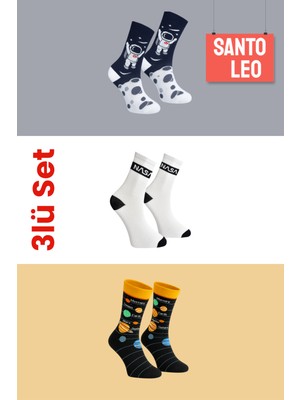 Özel Seri 3'lü Çorap Seti