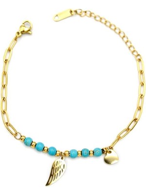 FRY Melek Kanadı Bileklik - Altın