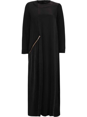 Eskişehir Mağazacılık T26K-4008 Mıssdalıda Fermuar Dtyl. Cupro Elbise