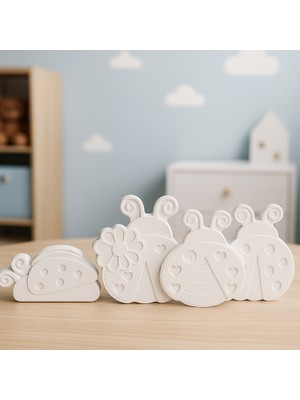 E Hobici Uğur Böceği Figür 4'lü Set