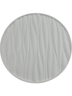 E Hobici Dalgalı Yuvarlak Kase Tabak 29X29CM