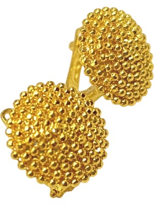 Genel Taşsız Küpe 14 Ayar Altın Hd Videolu