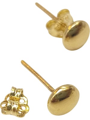 Genel 6mm Lens Küpe 14 Ayar Altın Hd Videolu