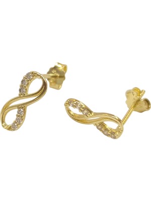 Genel Sonsuzluk Küpe 14 Ayar Altın Hd Videolu