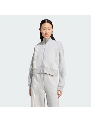 Adidas Originals JW3606 Off Placed 3-Stripes Zip Up