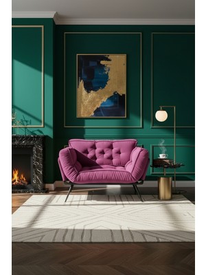 AVYNA Elite Lüks Comfort Collection – Ikili Yataklı Minderli Koltuk | Mekanizmalı Kanepe | Ergonomik Çekyat |