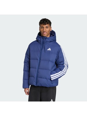 Adidas Sportswear JX7799 Essentials Climawarm 3-Stripes Puffer Down Hooded Jacket