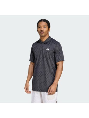 Adidas Performance JM1205 Club Tennis Climacool Grafik Baskılı Polo Tişört