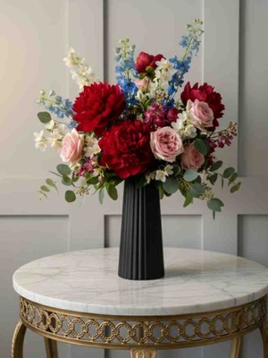 Luniva Home Dekoratif Iskandinav Tarzı Çizgili Ev,ofis,hediyelik Dekorasyo Ürünü