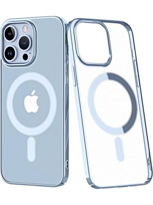 iPhone 14 Pro Kılıf Element Magneticsafe Sert Kapak - Sierra Blue - FKU5049-8072