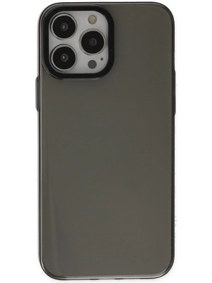 iPhone 14 Pro Kılıf Anka Pc Sert Metal Kapak - SIYAH-(5796) - F735K880-U39735