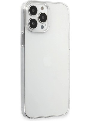 iPhone 15 Pro Max Kılıf Pc Sert Şeffaf Kapak - ŞEFFAF-(5796) - F798K833-U61798