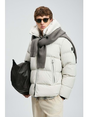 Lufian 112120250 Tommy Kaz Tüyü Erkek Mont