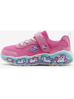 Skechers Play Scene - Fun Squad Küçük Kız Çocuk Pembe Spor Ayakkabı 303158N Pkmt