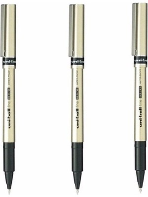 Uni-Ball Roller Imza Kalemi (1 Adet Kırmızı+1 Adet Mavi+ 1 Adet Siyah)