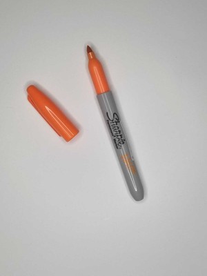 Sharpie Markör Kalıcı Keçe Kalem, Ince Uçlu (3 Adet)