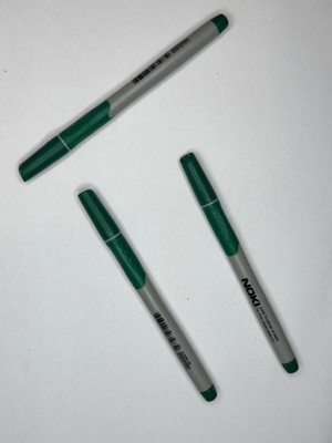 Noki Fineliner Keçeli Kalem 0,4 mm Yeşil (3 Adet)