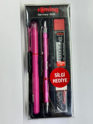 Rotring 4'lü Kalem Seti (Pembe)