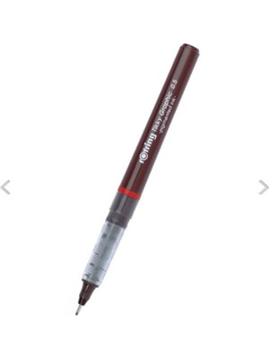 Rotring Grafik Kalemi Tıkky 0.5mm Siyah Plastik Malzemeden Üretilmiş Yüksek Kalite Kalem