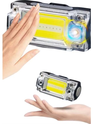 Belle Fusion Bfs Sensörlü Kamp Lambası Ayarlanabilir Kafa Lambası Kafa Bantlı