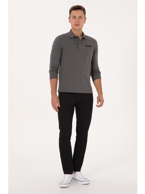 U.s. Polo Assn. Erkek Siyah Pantolon (Kanvas-Chino) 50316835-VR046