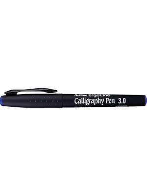 Yenibağ Store Ergoline Calligraphy Pen 3.0 Kaligrafi Kalemi, 3.0 Mm, Mavi