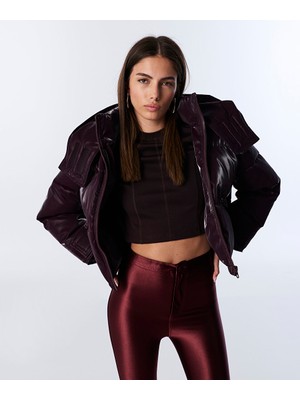 Twist PARLAK DOKULU PUFFER MONT TW6250012052035