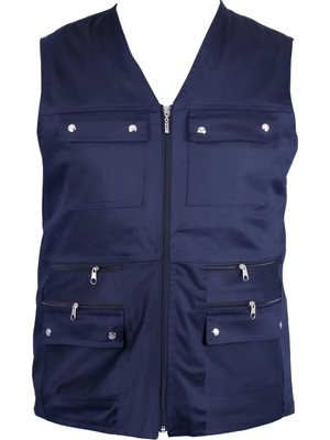 Baw Company Erkek Laci Yazlık Kumaş Avcı Yelek Çok Cepli