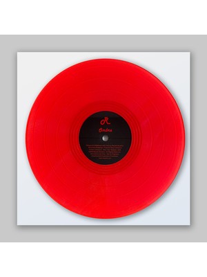 Recartt Ev Duvar Dekorasyonu Plak - Ombre Koleksiyonu Kırmızı Renk