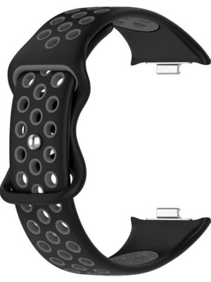 Mi7a Mi Band 8 Pro / Mi Band 9 Pro Uyumlu Delikli Silikon Kordon/kayış
