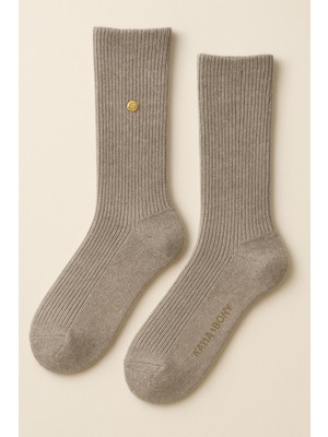 Katia & Bony Erkek Yün Soket Çorap Gri