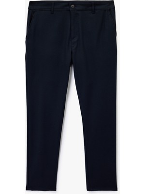 Koton Slim Fit Cepli Viskon Karışımlı Kumaş Pantolon