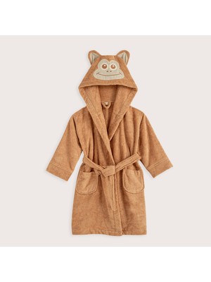 Chakra Lıttleland Maymun Bornoz Kahve