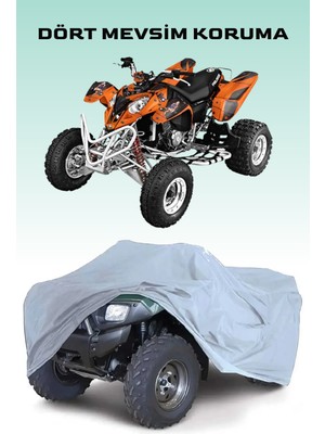 Breen Polaris Predator 500 Atv Su Geçirmez Brandası -Gri