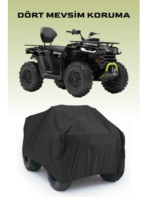 Breen Segway Snarler 500 Atv Branda, Güvenli, Su Geçirmez Dayanıklı Kumaş