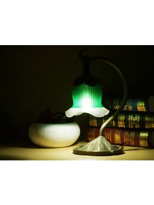 Noctabir Art Nouveau Lotus Lambası 2