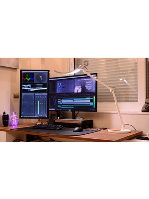 Noctabir Benq E-Okuma Masası Lambası Wit Için Üçüncü Kol