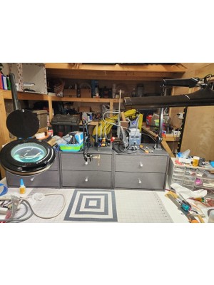 Noctabir Büyüteç Lambası Yüzey Montaj Braketi