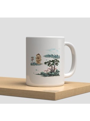 Hobi Shop Beyaz Kupa Bardak A56 - Sarah Kay Arkadaşlık Dostluk Kardeşlik Aşk Sevgi