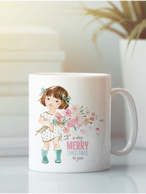 Hobi Shop Beyaz Kupa Bardak G158 Aşk Yeniyıl Yılbaşı Noel Dostluk Arkadaşlık Sevgi Kardeşlik Doğum Günü