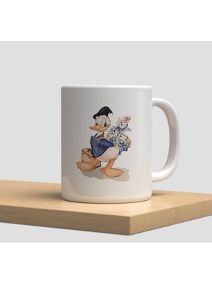 Hobi Shop Beyaz Kupa Bardak A82 - Çay Kahve Yağmur Bulut Mavi Kardeşlik Arkadaşlık Dostluk Sevgi Aşk