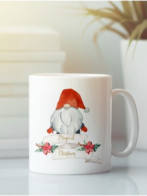 Hobi Shop Beyaz Kupa Bardak G184 Aşk Yeniyıl Yılbaşı Noel Dostluk Arkadaşlık Sevgi Kardeşlik Doğum Günü