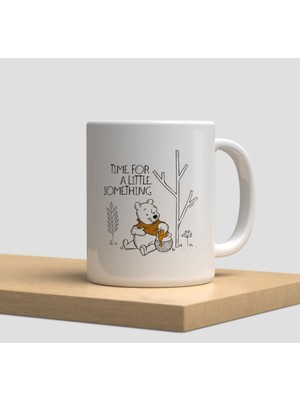 Hobi Shop Beyaz Kupa Bardak A258 - Winnie The Pooh Arkadaşlık Dostluk Kardeşlik Aşk Sevgi